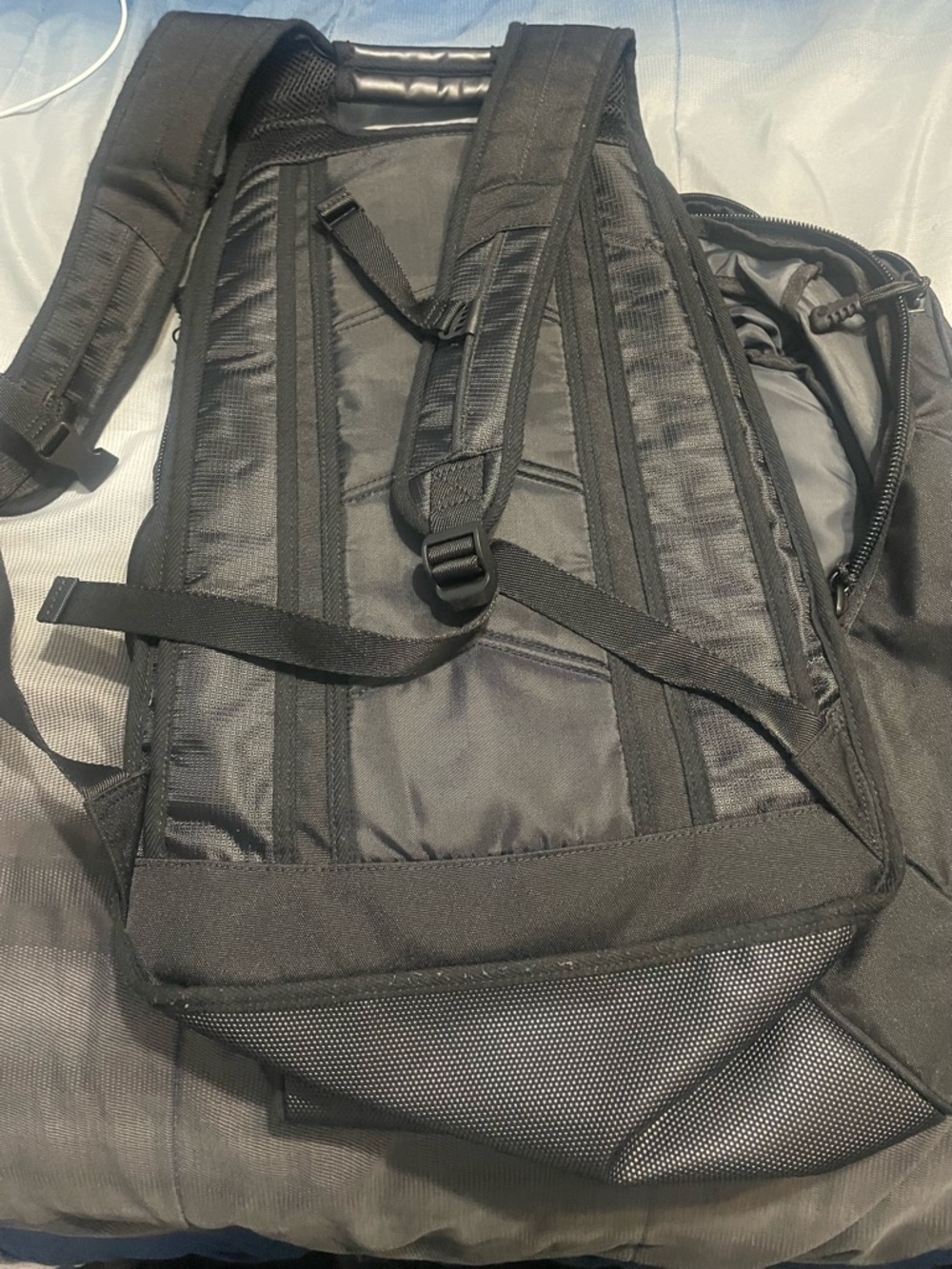 Harley-Davidson Black Tactical Motorcycle Backpack with Logo - Picture 2 of 5